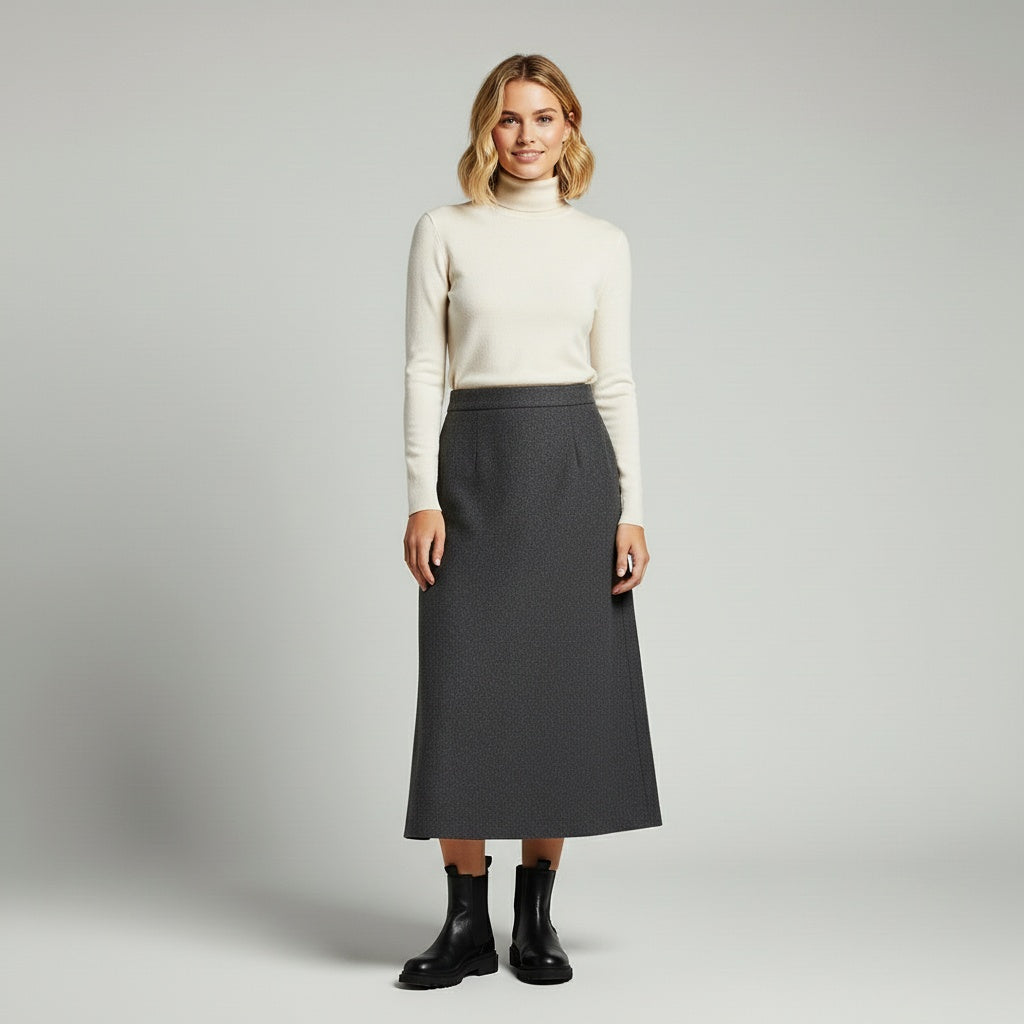 Braumier | Midi Skirt