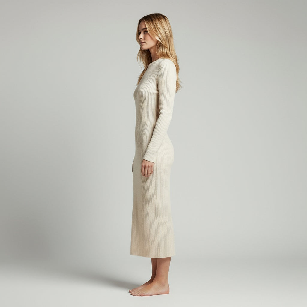 Braumier | Long Sleeve Knit Dress