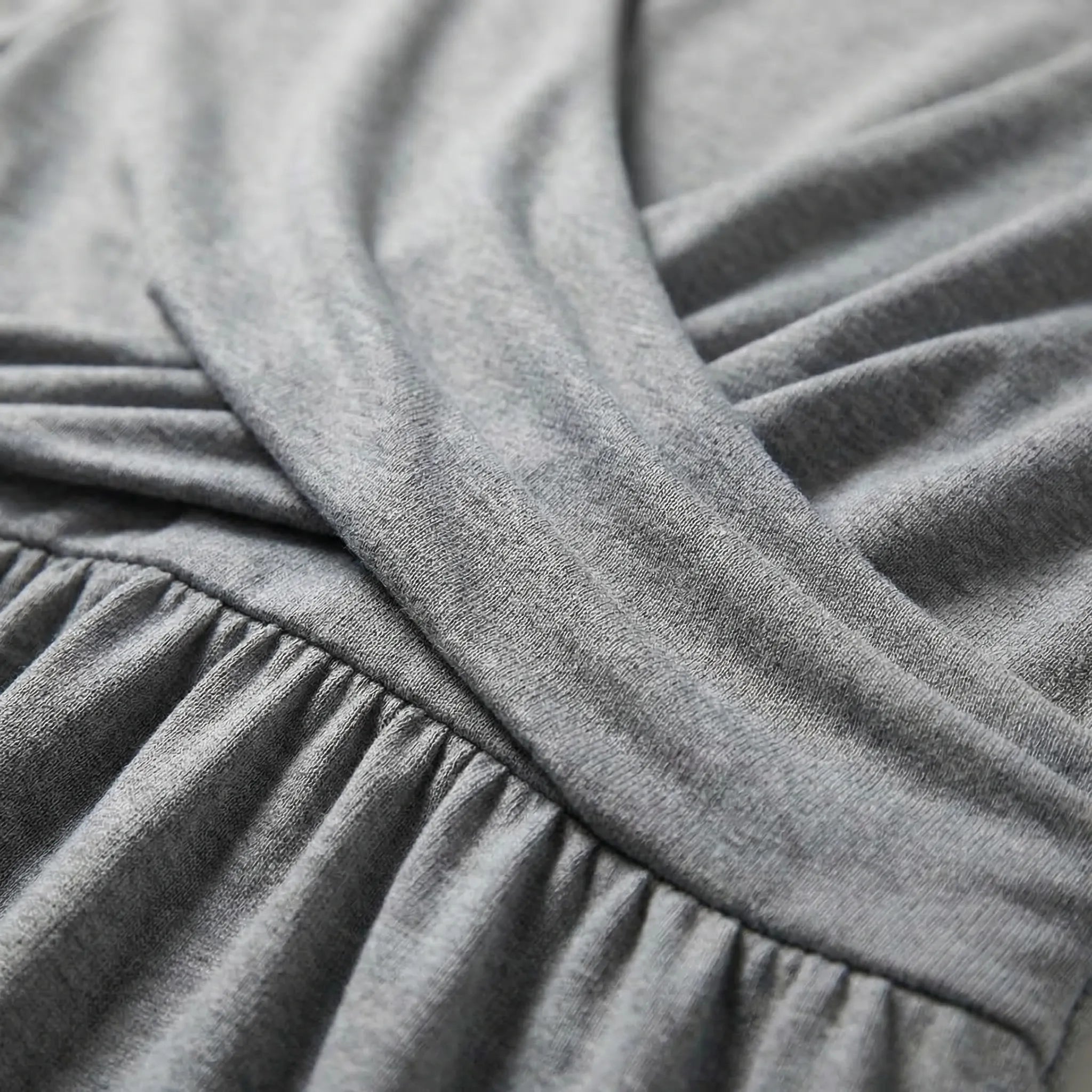 Veluria - V-Neck Wrap Style Midi Dress