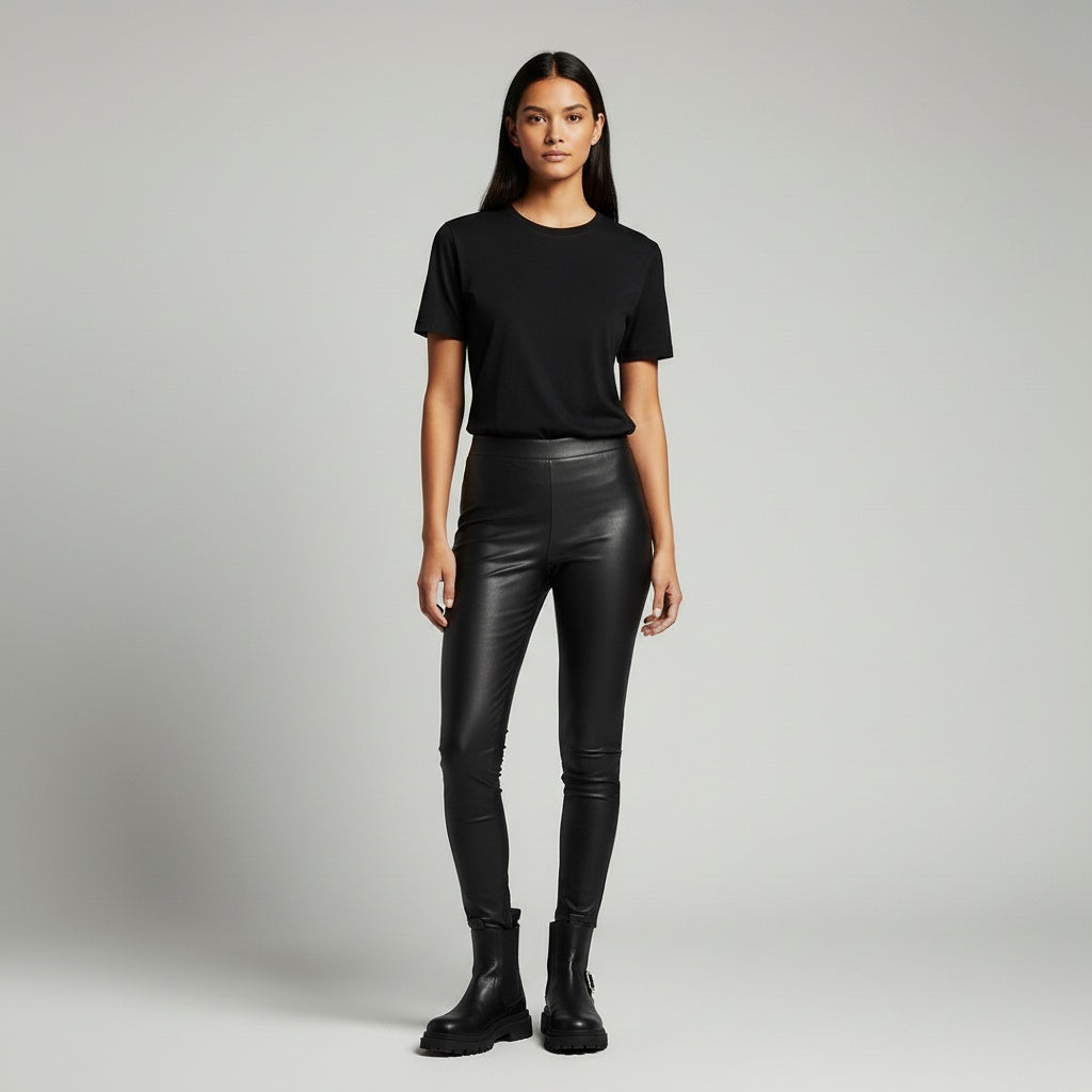 Braumier | Leather Leggings