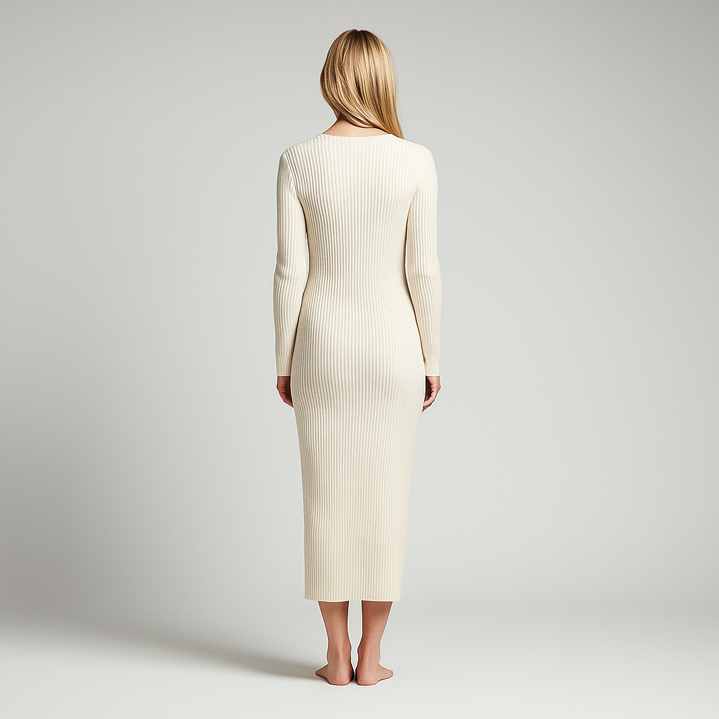 Braumier | Long Sleeve Knit Dress